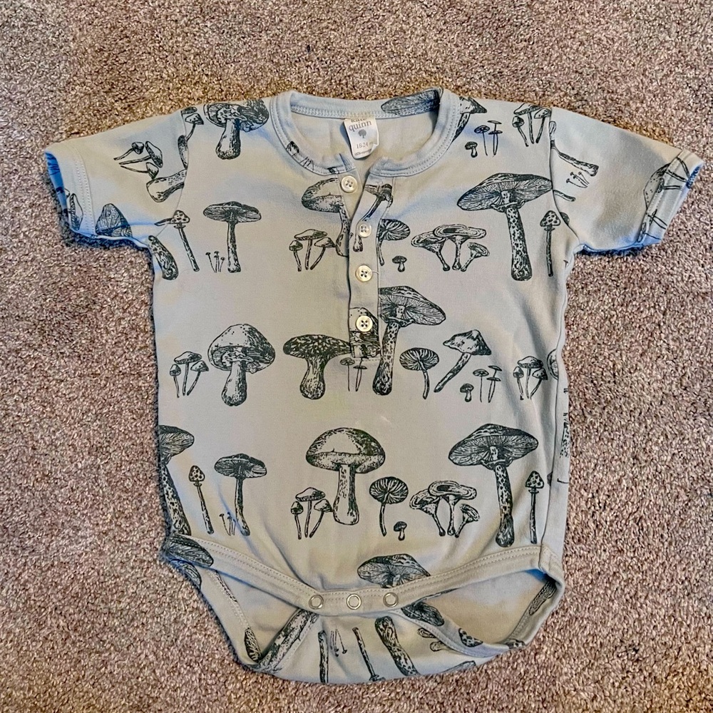 Kate Quinn Mushroom Onesie